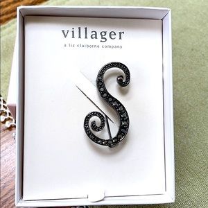 Pave’ crystal initial S pin